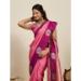 Picture of Delightful Silk Light Coral Saree