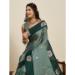 Picture of Good Looking Silk Dark Sea Green Saree