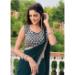 Picture of Graceful Georgette Sea Green Saree