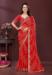 Picture of Ravishing Georgette Crimson Saree