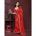 Picture of Ravishing Georgette Crimson Saree