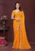 Picture of Magnificent Georgette Orange Saree