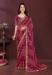 Picture of Lovely Georgette Brown Saree