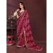 Picture of Lovely Georgette Brown Saree