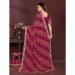 Picture of Lovely Georgette Brown Saree