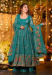 Picture of Marvelous Silk Steel Blue Readymade Salwar Kameez