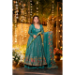 Picture of Marvelous Silk Steel Blue Readymade Salwar Kameez
