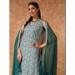 Picture of Marvelous Cotton Slate Grey Readymade Salwar Kameez