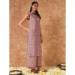 Picture of Lovely Cotton Rosy Brown Readymade Salwar Kameez