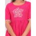 Picture of Splendid Rayon Deep Pink Kurtis & Tunic