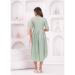 Picture of Alluring Rayon Dark Sea Green Kurtis & Tunic