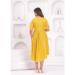 Picture of Wonderful Rayon Golden Rod Kurtis & Tunic