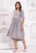 Picture of Well Formed Rayon Silver Kurtis & Tunic