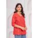 Picture of Superb Rayon Crimson Kurtis & Tunic
