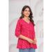 Picture of Magnificent Rayon Light Pink Kurtis & Tunic