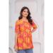 Picture of Ravishing Rayon Sandy Brown Kurtis & Tunic