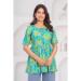 Picture of Pleasing Rayon Light Sea Green Kurtis & Tunic