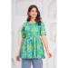 Picture of Pleasing Rayon Light Sea Green Kurtis & Tunic