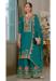Picture of Admirable Chiffon Sea Green Straight Cut Salwar Kameez
