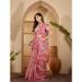 Picture of Pretty Linen Indian Red Saree