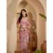 Picture of Graceful Linen Rosy Brown Saree
