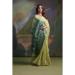 Picture of Magnificent Cotton Olive Drab Saree