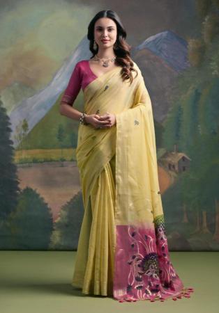 Picture of Admirable Cotton Burly Wood Saree