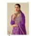 Picture of Sublime Chiffon Purple Straight Cut Salwar Kameez