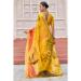 Picture of Superb Linen & Silk Golden Rod Saree