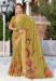 Picture of Beauteous Linen & Silk Tan Saree