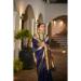 Picture of Sublime Silk Dark Slate Grey Saree