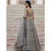Picture of Superb Net Dim Gray Lehenga Choli