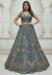 Picture of Taking Organza Slate Grey Lehenga Choli