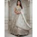 Picture of Admirable Organza Off White Lehenga Choli