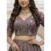Picture of Stunning Organza Grey Lehenga Choli