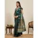 Picture of Good Looking Silk Sea Green Saree