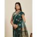 Picture of Good Looking Silk Sea Green Saree