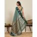 Picture of Good Looking Silk Sea Green Saree