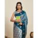 Picture of Statuesque Silk Cadet Blue Saree