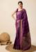 Picture of Amazing Silk Purple Saree