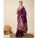 Picture of Amazing Silk Purple Saree