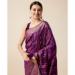 Picture of Amazing Silk Purple Saree
