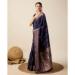 Picture of Radiant Silk Navy Blue Saree