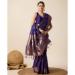 Picture of Appealing Silk Midnight Blue Saree