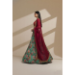 Picture of Comely Net & Silk Dark Slate Grey Lehenga Choli