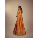Picture of Statuesque Net & Silk Chocolate Lehenga Choli