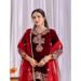 Picture of Appealing Chiffon Maroon Readymade Salwar Kameez