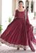 Picture of Graceful Silk Maroon Readymade Gown
