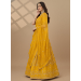 Picture of Admirable Georgette Dark Golden Rod Lehenga Choli