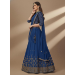 Picture of Graceful Georgette Midnight Blue Lehenga Choli